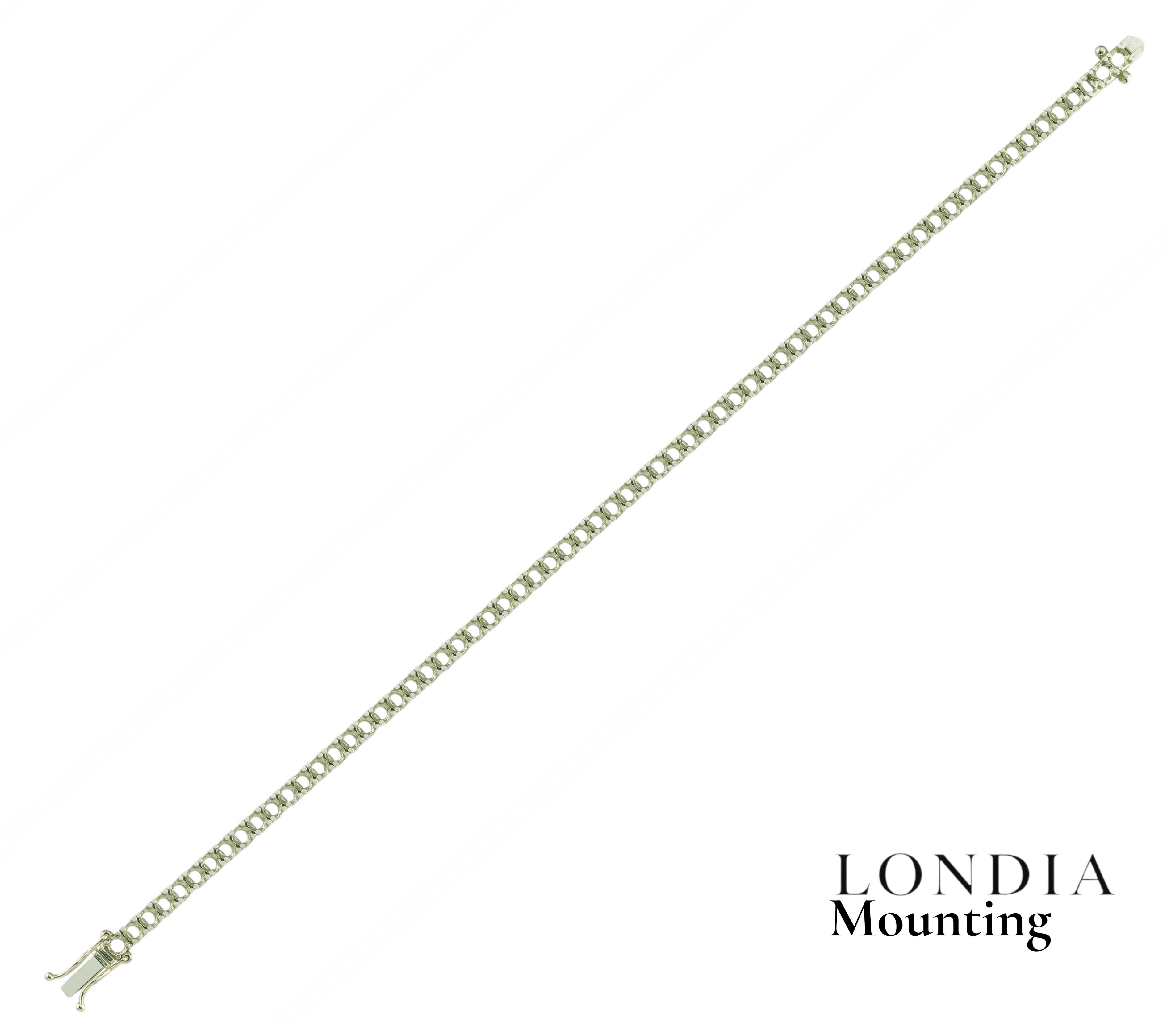 Mounting Superlight Tennis Bracelet