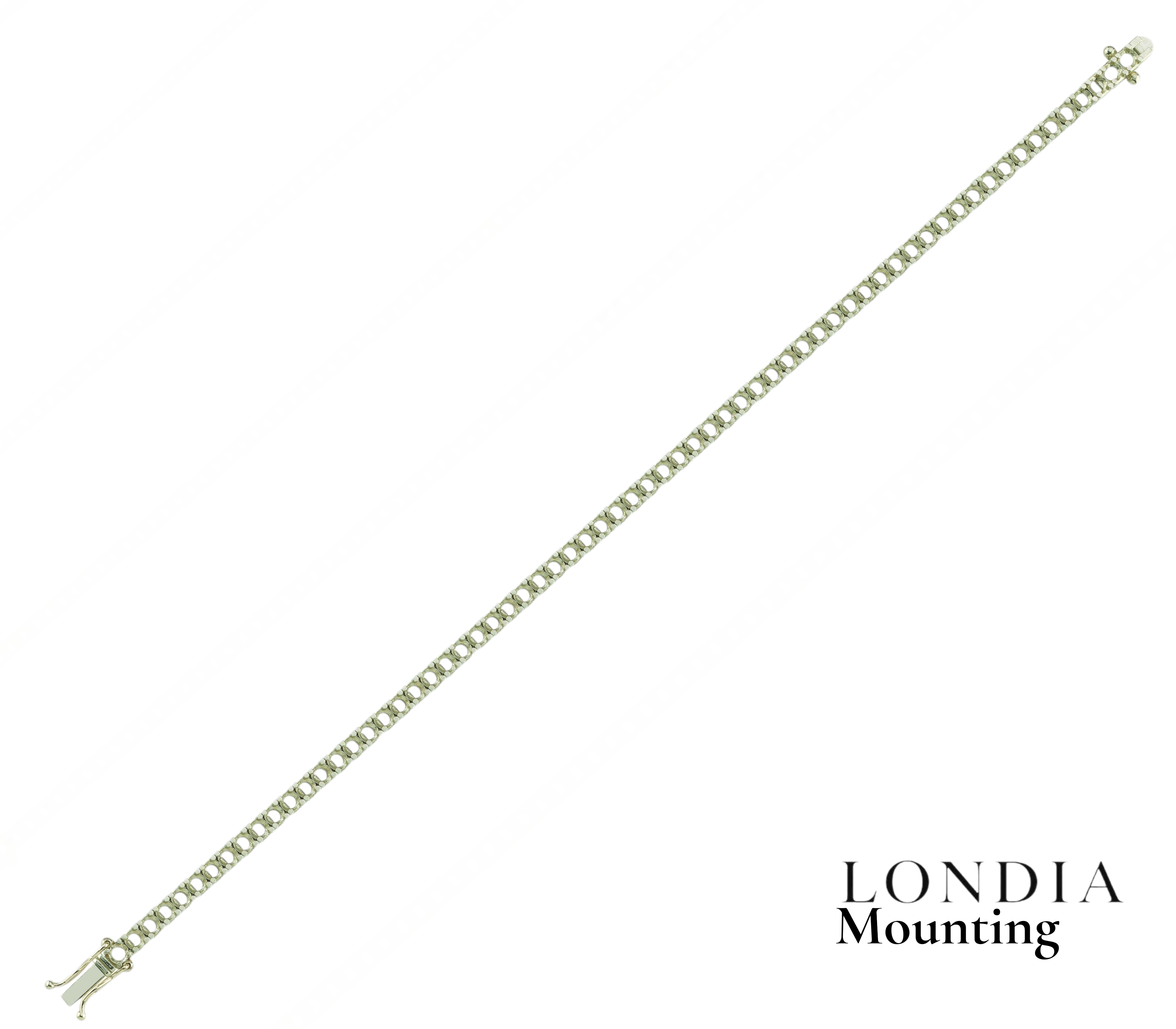 Mounting Superlight Tennis Bracelet