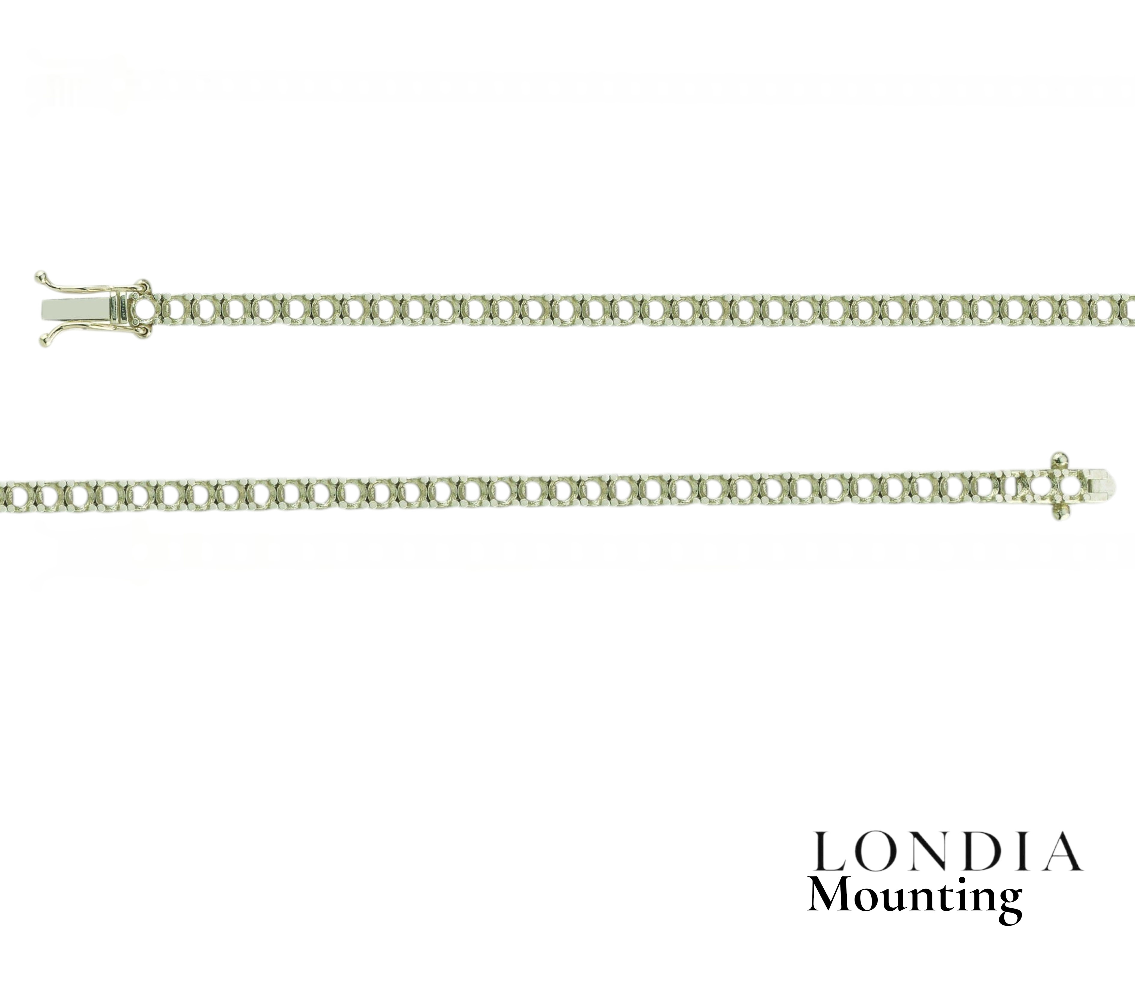 Mounting Superlight Tennis Bracelet