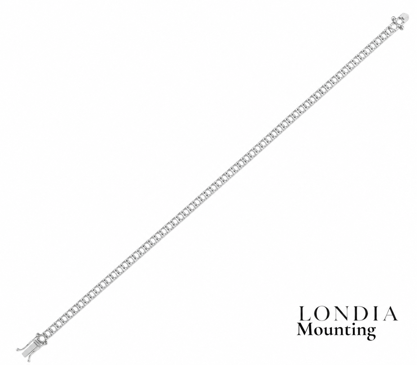 Mounting Superlight Tennis Bracelet