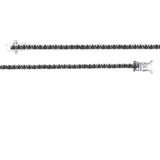 2 Carat Black Natural Diamond Classic Men’s Tennis Bracelet