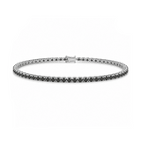 2 Carat Black Natural Diamond Classic Men’s Tennis Bracelet