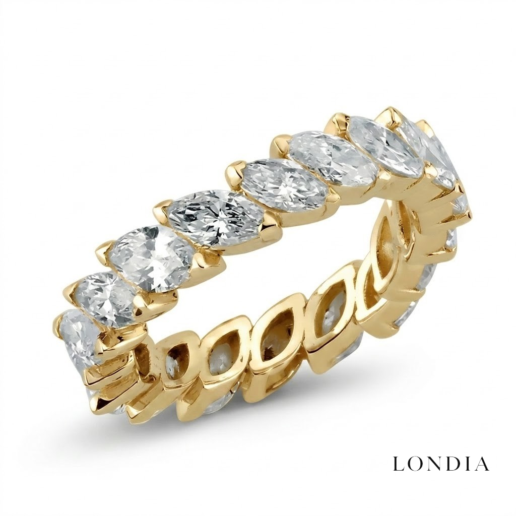 3.00 Carat Diamond Eternity Ring in 18K Solid Gold