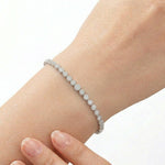 3.00 Carat Super Light Crown Bracelet in 14K Gold