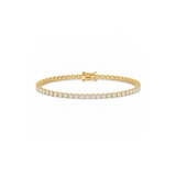 3.00 Carat Super Light Crown Bracelet in 14K Gold