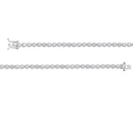 3.00 Carat Super Light Crown Bracelet in 14K Gold