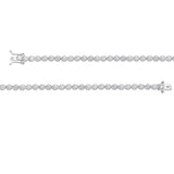 3.00 Carat Super Light Crown Bracelet in 14K Gold