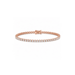 3.00 Carat Super Light Crown Bracelet in 14K Gold