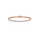 3.00 Carat Super Light Crown Bracelet in 14K Gold