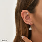 3.10 Carat Natural Diamond Baguette Bridal Set