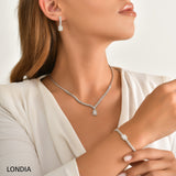 3.10 Carat Natural Diamond Baguette Bridal Set