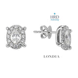 3.20 Carat Natural Diamond Magic Oval Design Bridal Set