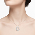 3.95 Carat Natural Diamond Designer Jewelry Set in 18K Gold