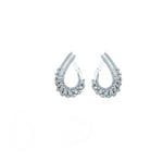 3.95 Carat Natural Diamond Designer Jewelry Set in 18K Gold