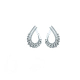 3.95 Carat Natural Diamond Designer Jewelry Set in 18K Gold
