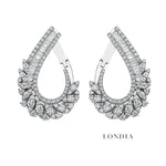 3.95 Carat Natural Diamond Designer Jewelry Set 