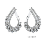 3.95 Carat Natural Diamond Designer Jewelry Set 