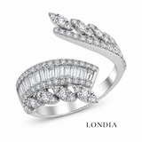 3.95 Carat Natural Diamond Designer Jewelry Set 