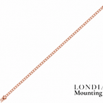 Mounting Superlight Tennis Bracelet
