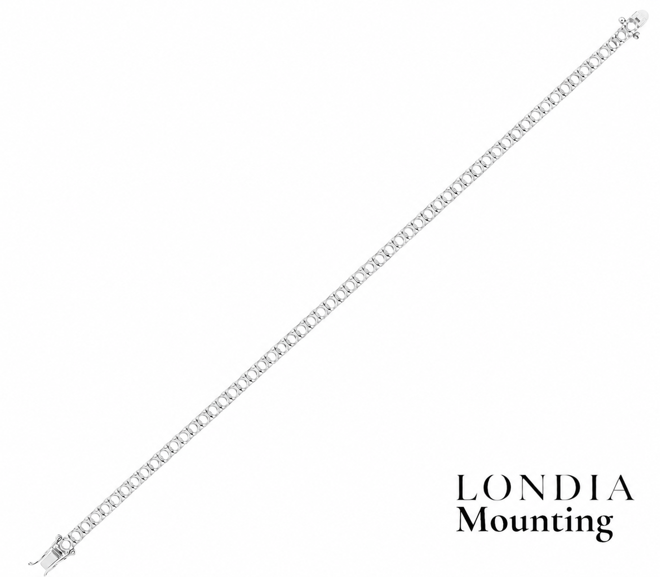 Mounting Superlight Tennis Bracelet