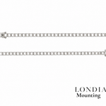 Mounting Superlight Tennis Bracelet
