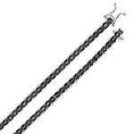 3 Carat Black Natural Diamond Clair Men’s Tennis Bracelet