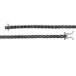 3 Carat Black Natural Diamond Clair Tennis Bracelet