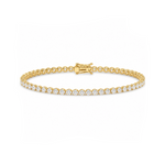 3 Carat Crown Design Natural Diamond Tennis Bracelet