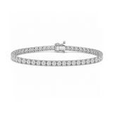 3 Carat Natural Diamond Clair Design Tennis Bracelet