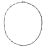 3 Carat Natural Diamond Clair Tennis Necklace