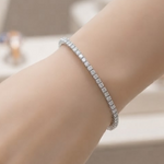 3 Carat Natural Diamond Classic Design Tennis Bracelet