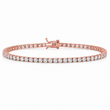 3 Carat Natural Diamond Classic Design Tennis Bracelet