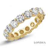 4.00 Carat Diamond Eternity Ring in 14K Solid Gold