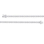 4.00 Carat Super Light Crown Bracelet in 14K Gold