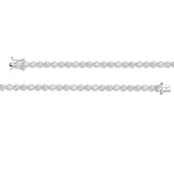 4.00 Carat Super Light Crown Bracelet in 14K Gold