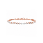 4.00 Carat Super Light Crown Bracelet in 14K Gold