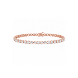 4.00 Carat Super Light Crown Bracelet in 14K Gold