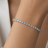 4.00 Carat Super Light Crown Bracelet in 14K Gold