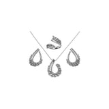 4.10 Ct. Aurora Design Mounting Set in 14K Gold