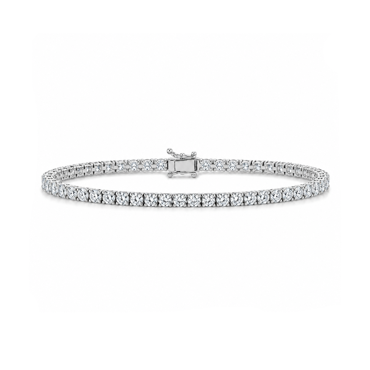 4.50 Ct. Natural Diamond Classic Design Tennis Bracelet
