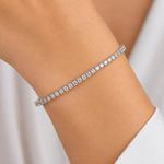4.50 Ct. Natural Diamond Classic Design Tennis Bracelet