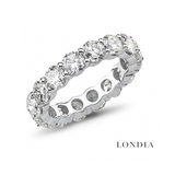 4.80 Carat Diamond Eternity Ring in 14K Solid Gold