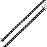 4 Carat Black Natural Diamond Clair Men’s Tennis Bracelet