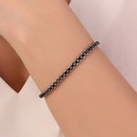 4 Carat Black Natural Diamond Clair Tennis Bracelet