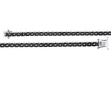 4 Carat Black Natural Diamond Clair Tennis Bracelet