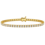 4 Carat Natural Diamond Clair Design Tennis Bracelet
