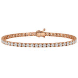 4 Carat Natural Diamond Clair Design Tennis Bracelet