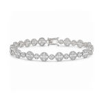 4 Carat Natural Diamond Designer Tennis Bracelet