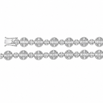 4 Carat Natural Diamond Designer Tennis Bracelet