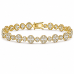 4 Carat Natural Diamond Designer Tennis Bracelet